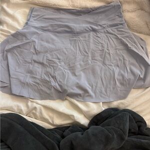 Chic Women's Sky Blue Mini Skirt